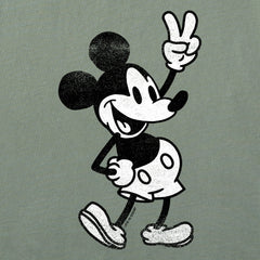 Men's Steamboat Willie Peace Short Sleeve Crusher Tee