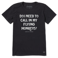 Women's FLYING MONKEY Short Sleeve Crusher Tee