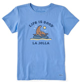 Women's La Jolla Sea Lion Short Sleeve Crusher Tee