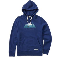 Men's Keep it Simple Evergreen Silo Simply True Fleece Hoodie