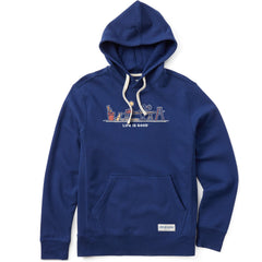 Men's Rocket & Jake Woodwork Vista Simply True Fleece Hoodie
