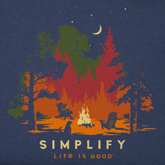 Men's Simplify Campfire Simply True Fleece Crew