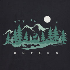 Men's Unplug in the Outdoors Simply True Fleece Crew