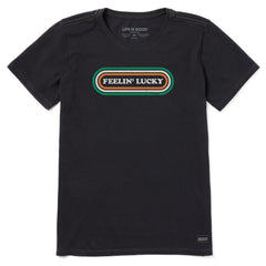 Women's Feelin' Lucky Stripey Pill Short Sleeve Tee