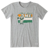 Women's Leprechaun Beer with Me Short Sleeve Tee