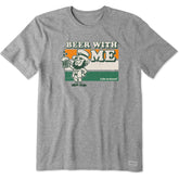 Men's Leprechaun Beer with Me Short Sleeve Tee