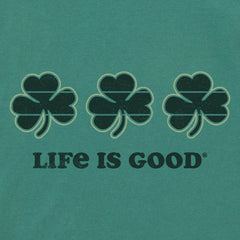 Men's 3 Clovers Stripe Short Sleeve Crusher Tee