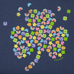 Kids Charmed Clover Short Sleeve Crusher Tee