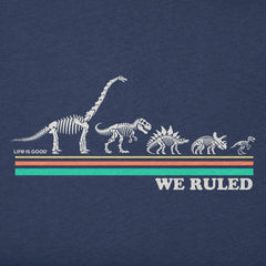 Kids We Ruled Dino's Short Sleeve Crusher Tee