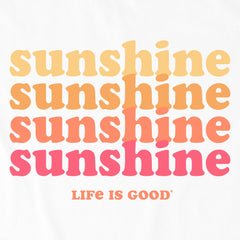 Kids Clean Sunshine Short Sleeve Crusher Tee