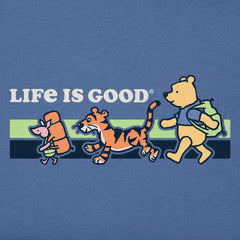 Kids Winnie & Friends Hike Short Sleeve Crusher Tee