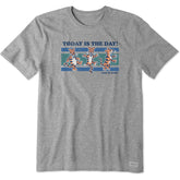 Men's Today is the Day Tiger Stripes Short Sleeve Tee