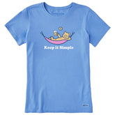 Women's Keep it Simple Winnie Hammock Short Sleeve Crusher Tee
