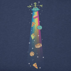 Kids Beam Up the Snacks Long Sleeve Crusher Tee