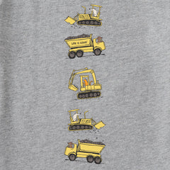 Kids Construction Crew Pals Long Sleeve Crusher Tee