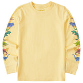 Kids Dinosaurs Long Sleeve Crusher Tee