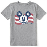 Kids Willie Flag Short Sleeve Crusher Tee