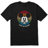 Men's Willie Stripes Circle Short Sleeve Tee