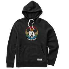 Men's Willie Stripes Circle Simply True Fleece Hoodie