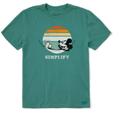 Men's Simplifiy Willie Hammock Short Sleeve Crusher Tee