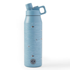 Adult Unisex Water Sports Pattern 32 oz. Twist Top Bottle