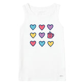Women's Hearts and a Mug Crusher Tank