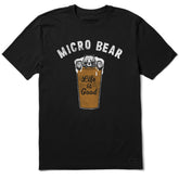 Men's Micro Bear Short Sleeve Crusher Tee