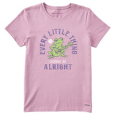 Women's Frog Gonna Be Alright Short Sleeve Tee