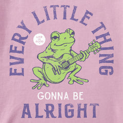 Women's Frog Gonna Be Alright Short Sleeve Tee