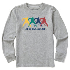 Kids Hockey Spectrum Long Sleeve Crusher Tee