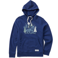 Men's Winter Wolf Simply True Fleece Hoodie