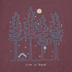 Men's Snowy Woods Short Sleeve Crusher Tee