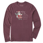 Men's Aging Gracefully Long Sleeve Crusher Tee
