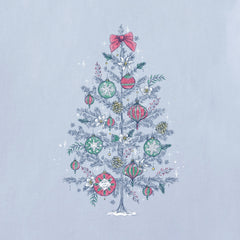 Women's Dreamy Christmas Tree Long Sleeve Crusher Tee