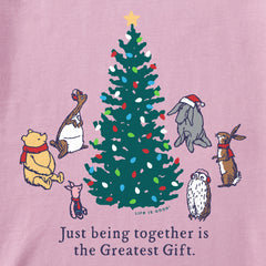 Women's Greatest Gift Winnie & Friends Short Sleeve Crusher Tee