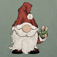 Women's Gnome Santa Short Sleeve Crusher Tee