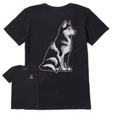 Women's Husky Short Sleeve Crusher-LITE Tee