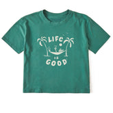 Women's Froggy Hammock Short Sleeve Crusher Boxy Tee