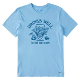 Men's Drinks Well Tiki Short Sleeve Tee