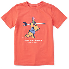 Kids Just Add Water Winnie & P Short Sleeve Crusher Tee