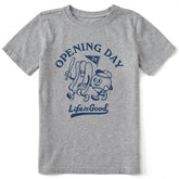 Kids Craft Opening Day '24 Baseball Short Sleeve Crusher Tee