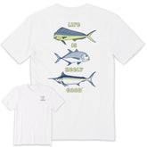 Men's Life is Reely Good Short Sleeve Crusher Tee