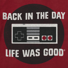 Men's Back in the Day Short Sleeve Crusher Tee