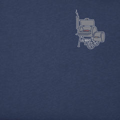 Men's Snowy Smoke Show Jake & Rocket Short Sleeve Crusher Tee