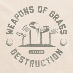 Men's Weapons of Grass Destruction Short Sleeve Crusher Tee
