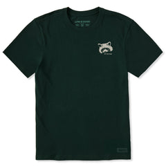 Men's Raccoon Short Sleeve Crusher Tee