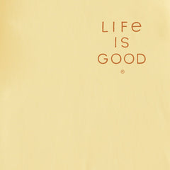 Men's Life is Good Mountain Lines Short Sleeve Crusher Tee