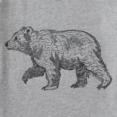 Men's Fineline Bear Short Sleeve Crusher Tee