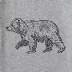 Men's Fineline Bear Short Sleeve Crusher Tee