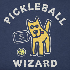 Men's Rocket Pickleball Wizard Long Sleeve Crusher Tee